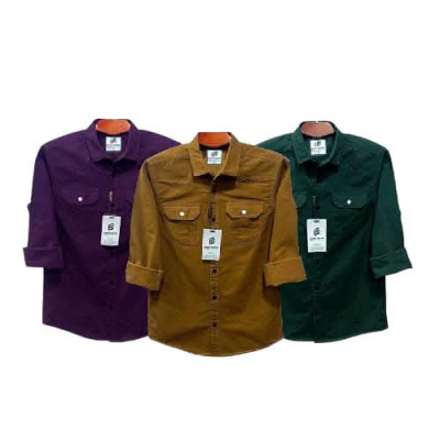 ndp double pocket full sleeve shirt