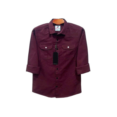 ndp double pocket full sleeve shirt