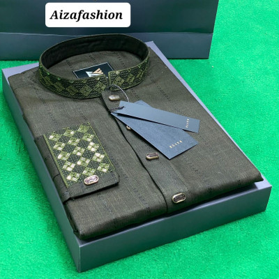 Aristocratic Quality Embroidered Panjabi For Men
