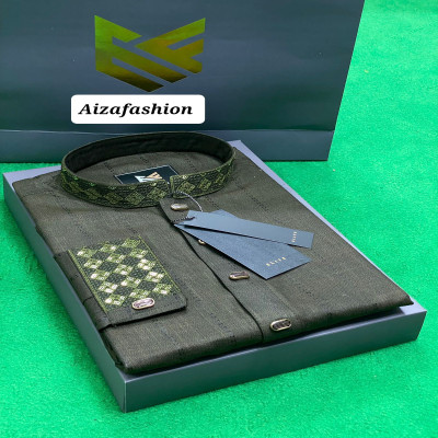 Aristocratic Quality Embroidered Panjabi For Men