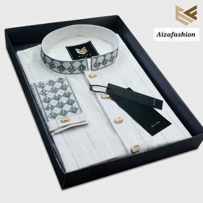 Aristocratic Quality Embroidered Panjabi For Men