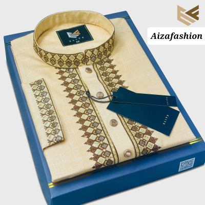 Aristocratic Quality Embroidered Panjabi For Men