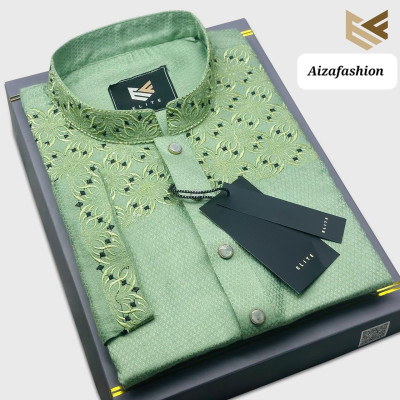 Aristocratic Quality Embroidered Panjabi For Men