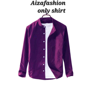 Band Collar Shirt