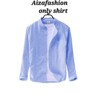 Band Collar Shirt
