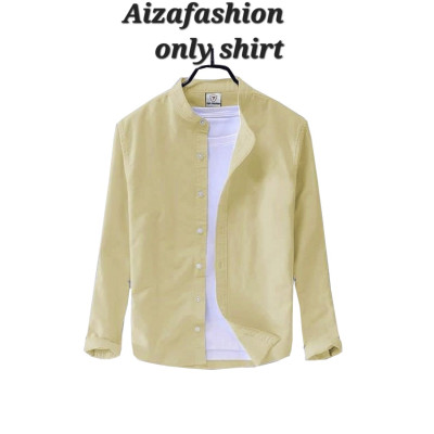 Band Collar Shirt