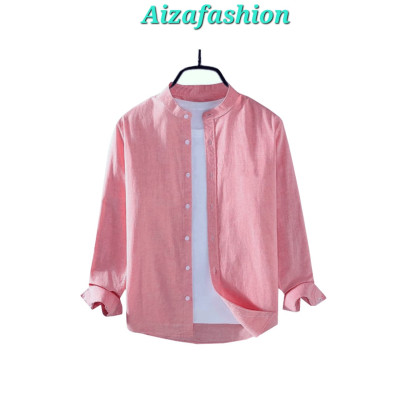 Band Collar Shirt