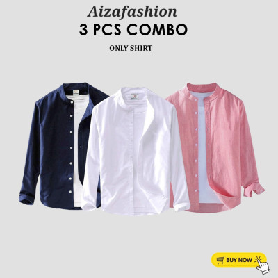 Band Collar Shirt