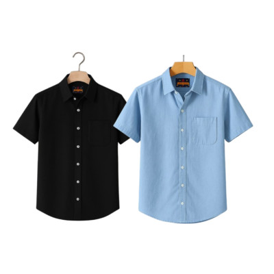half shirt collar wala