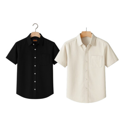 half shirt collar wala