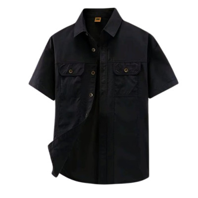 Half sleeves panel shirt